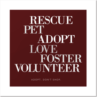 Animal Rescue Posters and Art